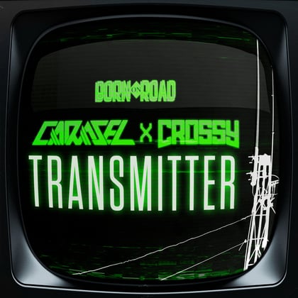 Transmitter album by Crossy - Drum and Bass Cover Art