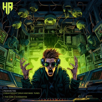 The Core / Vodostok album by Perimetre - Drum and Bass Cover Art