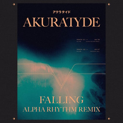 Falling (Alpha Rhythm Remix) album by Alpha Rhythm & Akuratyde - Drum and Bass Cover Art