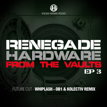 Whiplash (OB1 & Kolectiv Remix) album by Future Cut, OB1 & Kolectiv - Drum and Bass Cover Art