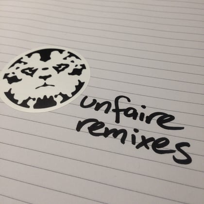 Unfaire Remixes album by Phuture-T - Drum and Bass Cover Art