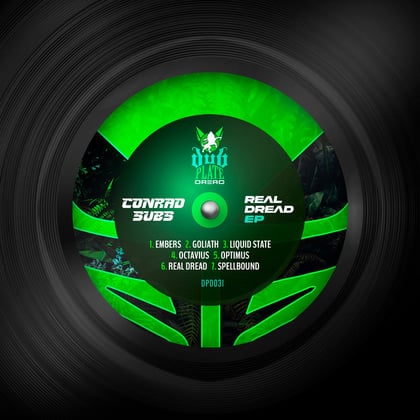 Real Dread EP album by Conrad Subs - Drum and Bass Cover Art