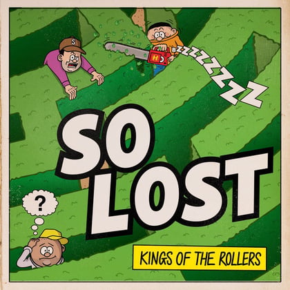 So Lost album by Kings Of The Rollers - Drum and Bass Cover Art