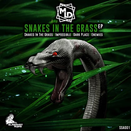 Snakes In The Grass album by M.L.D - Drum and Bass Cover Art