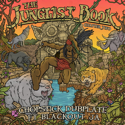 Junglist Book - Chapter 2 album by Chopstick Dubplate - Drum and Bass Cover Art