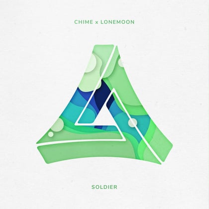 Soldier album by BOP, Chime & LoneMoon - Drum and Bass Cover Art