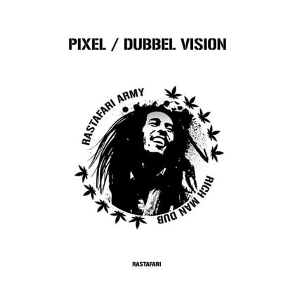 Rastafari Army album by Pixel (DNB) - Drum and Bass Cover Art