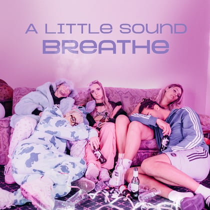 Breathe album by A Little Sound - Drum and Bass Cover Art