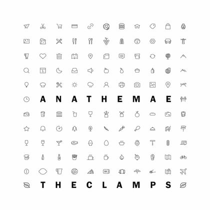Anathemae album by The Clamps & SND - Drum and Bass Cover Art