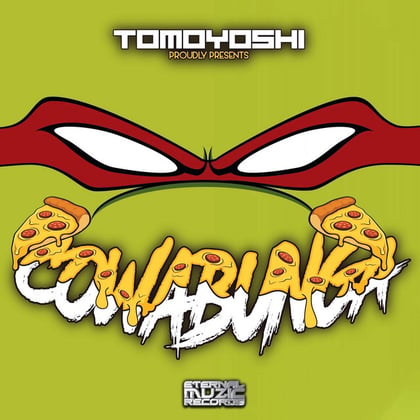 Cowabunga album by Trauma DBC & Tomoyoshi - Drum and Bass Cover Art
