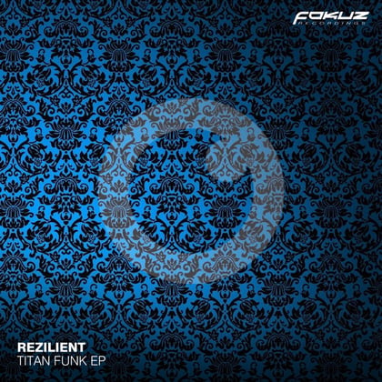 Titan Funk EP album by Rezilient, Hiraeth & Alpha Rhythm - Drum and Bass Cover Art