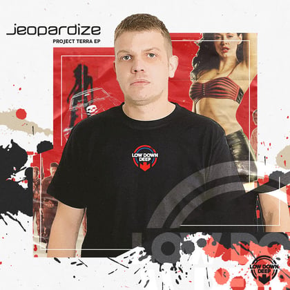 Project Terra EP album by Jeopardize - Drum and Bass Cover Art