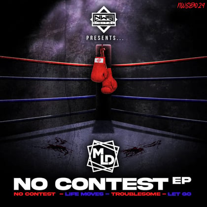 No Contest album by M.L.D - Drum and Bass Cover Art