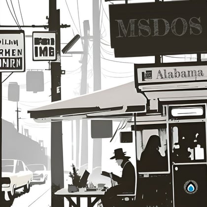 Alabama album by MSDOS - Drum and Bass Cover Art