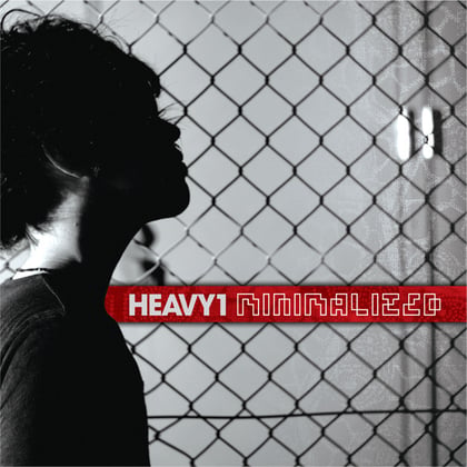 Minimalized album by Heavy1 - Drum and Bass Cover Art