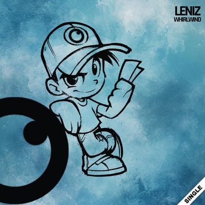 Whirlwind album by Leniz - Drum and Bass Cover Art