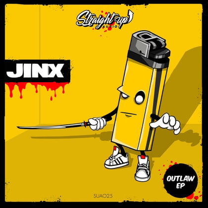 Outlaw Ep album by Jinx - Drum and Bass Cover Art