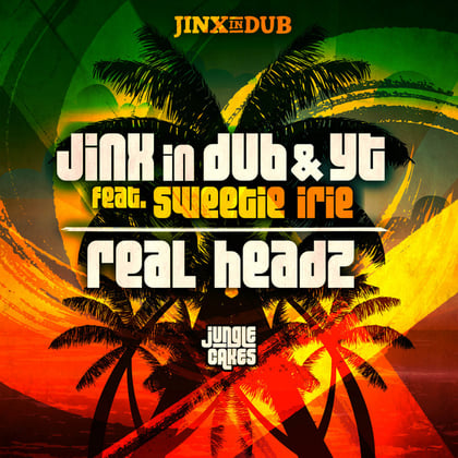 Real Headz album by Jinx In Dub - Drum and Bass Cover Art