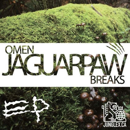 Jaguar Paw album by Omen Breaks - Drum and Bass Cover Art