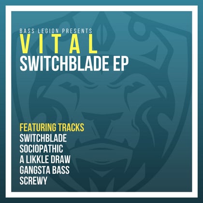 Switchblade album by Vital - Drum and Bass Cover Art