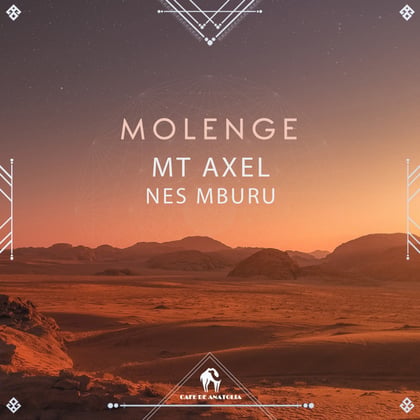 Molenge album by Tengu, Mt Axel & Cafe De Anatolia - Drum and Bass Cover Art