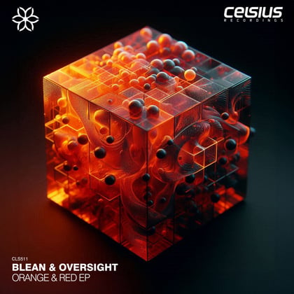 Orange & Red EP album by Blean - Drum and Bass Cover Art