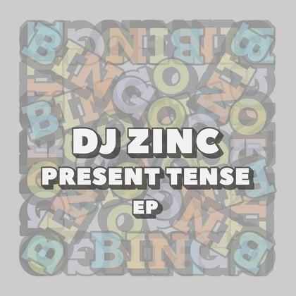 Present Tense album by DJ Zinc - Drum and Bass Cover Art