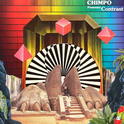 Contrast EP album by Chimpo - Drum and Bass Cover Art