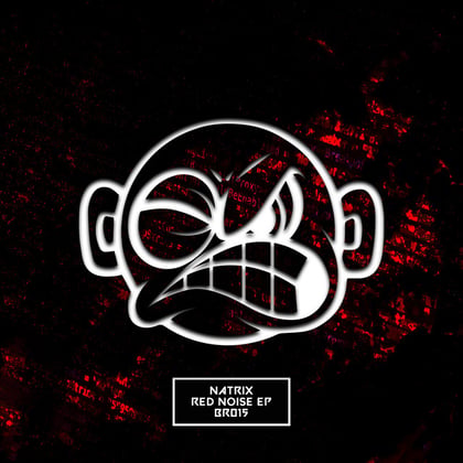 Red Noise EP album by Master Error - Drum and Bass Cover Art