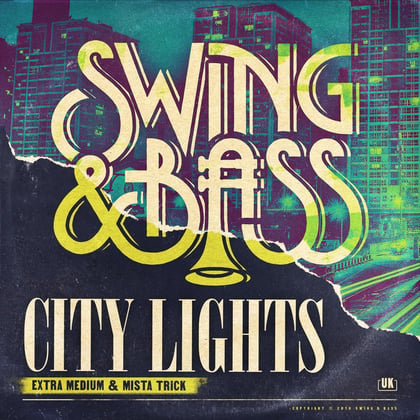 City Lights album by Mista Trick - Drum and Bass Cover Art