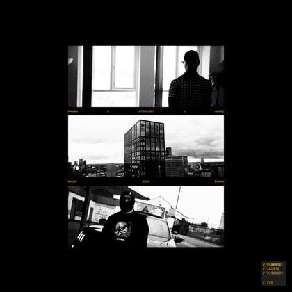 Mash Dem Down album by Burr Oak, PAV4N, Strategy & Wraz. - Drum and Bass Cover Art