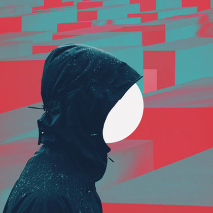 Raincoat album by Mitekiss & Kublai - Drum and Bass Cover Art