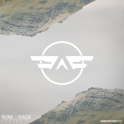 Kontra / Gaia album by Kaiza - Drum and Bass Cover Art