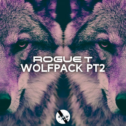 Wolfpack Pt2 album by Rogue-T - Drum and Bass Cover Art