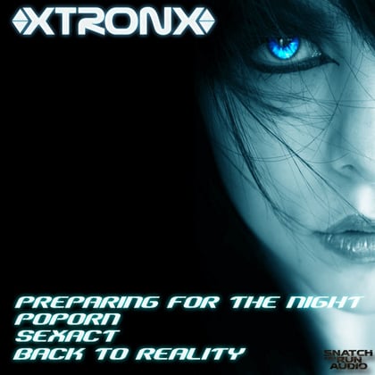 Poporn album by XtronX - Drum and Bass Cover Art
