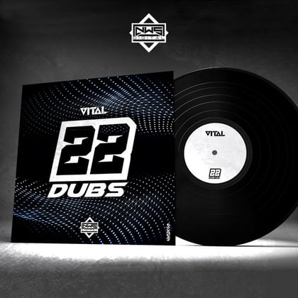 22 Dubs album by Vital - Drum and Bass Cover Art