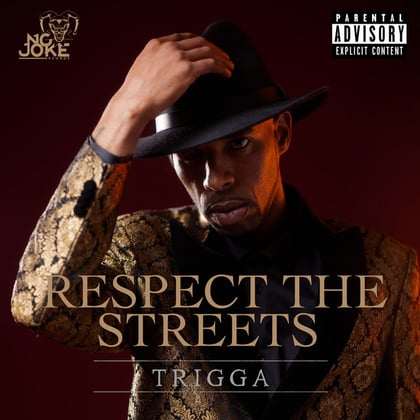 Respect the streets album by Trigga - Drum and Bass Cover Art