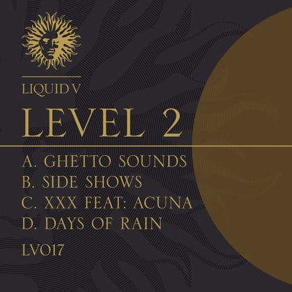 Ghetto Sounds album by Level 2 - Drum and Bass Cover Art