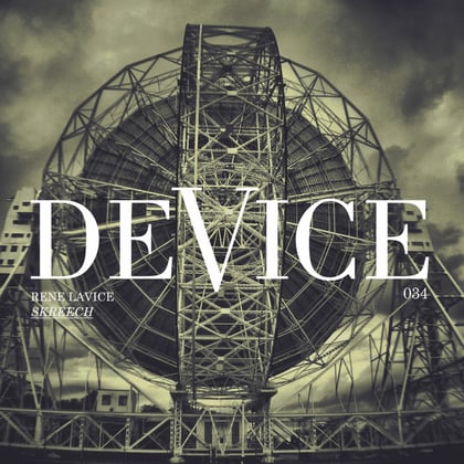Skreech album by René LaVice - Drum and Bass Cover Art