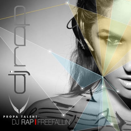 Freefallin album by DJ Rap - Drum and Bass Cover Art