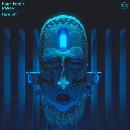 Face Off album by Hugh Hardie & PAV4N - Drum and Bass Cover Art