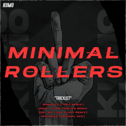 Minimal Rollers album by Kumo - Drum and Bass Cover Art