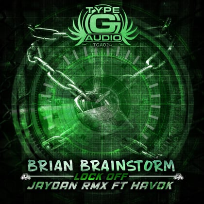 Lock Off (Jaydan Remix) album by Brian Brainstorm & Jaydan - Drum and Bass Cover Art
