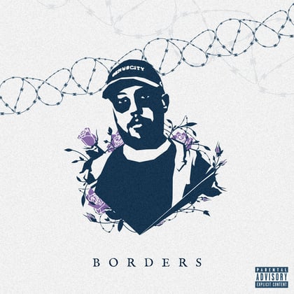 Borders album by TomInTheChamber - Drum and Bass Cover Art