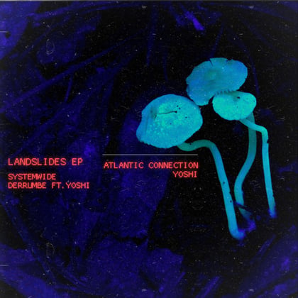 Landslides EP album by Atlantic Connection - Drum and Bass Cover Art