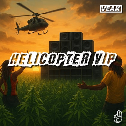 Helicopter VIP album by Veak - Drum and Bass Cover Art