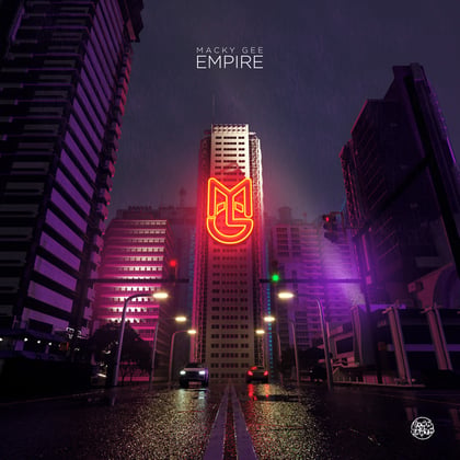 Empire album by Macky Gee - Drum and Bass Cover Art