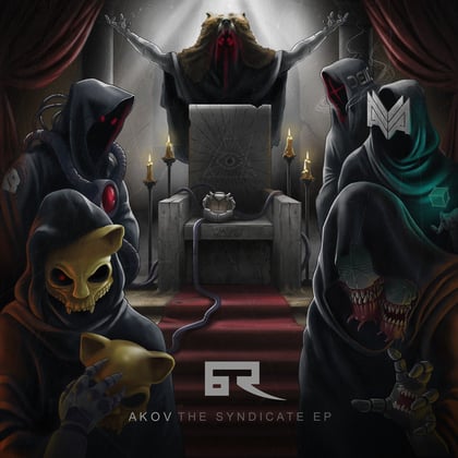 The Syndicate EP album by AKOV - Drum and Bass Cover Art