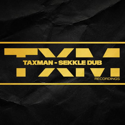 Sekkle Dub album by Taxman - Drum and Bass Cover Art