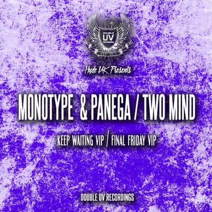 Keep Waiting VIP / Final Friday VIP album by Two Mind - Drum and Bass Cover Art